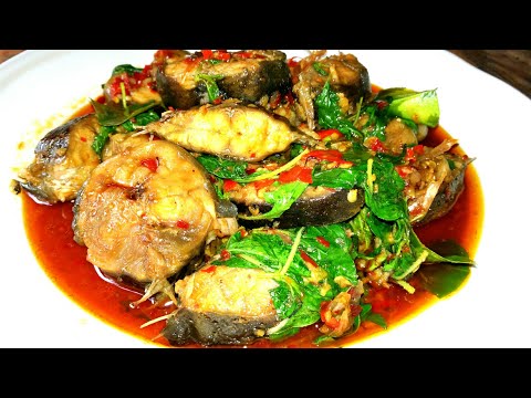 เมนูอาหาร สูตรอาหาร วิธีทำผัดเผ็ดปลาดุก เมนูบ้านๆ สไตล์