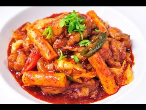เมนูอาหารเกาหลี ทัคคาลบี Dak Galbi ไก่ซอสรสเผ็ดแบบเกาหลี สูตรอาหาร