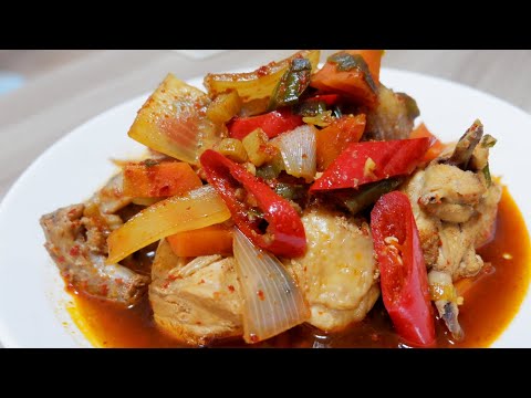 ไก่เผ็ดเกาหลี korea spicy chicken เมนูอาหารอร่อย สูตรอาหารเกาหลี