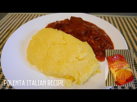 สูตรอาหาร โพเลนต้า เมนูอาหารอิตาเลียน Polenta Italian recipe